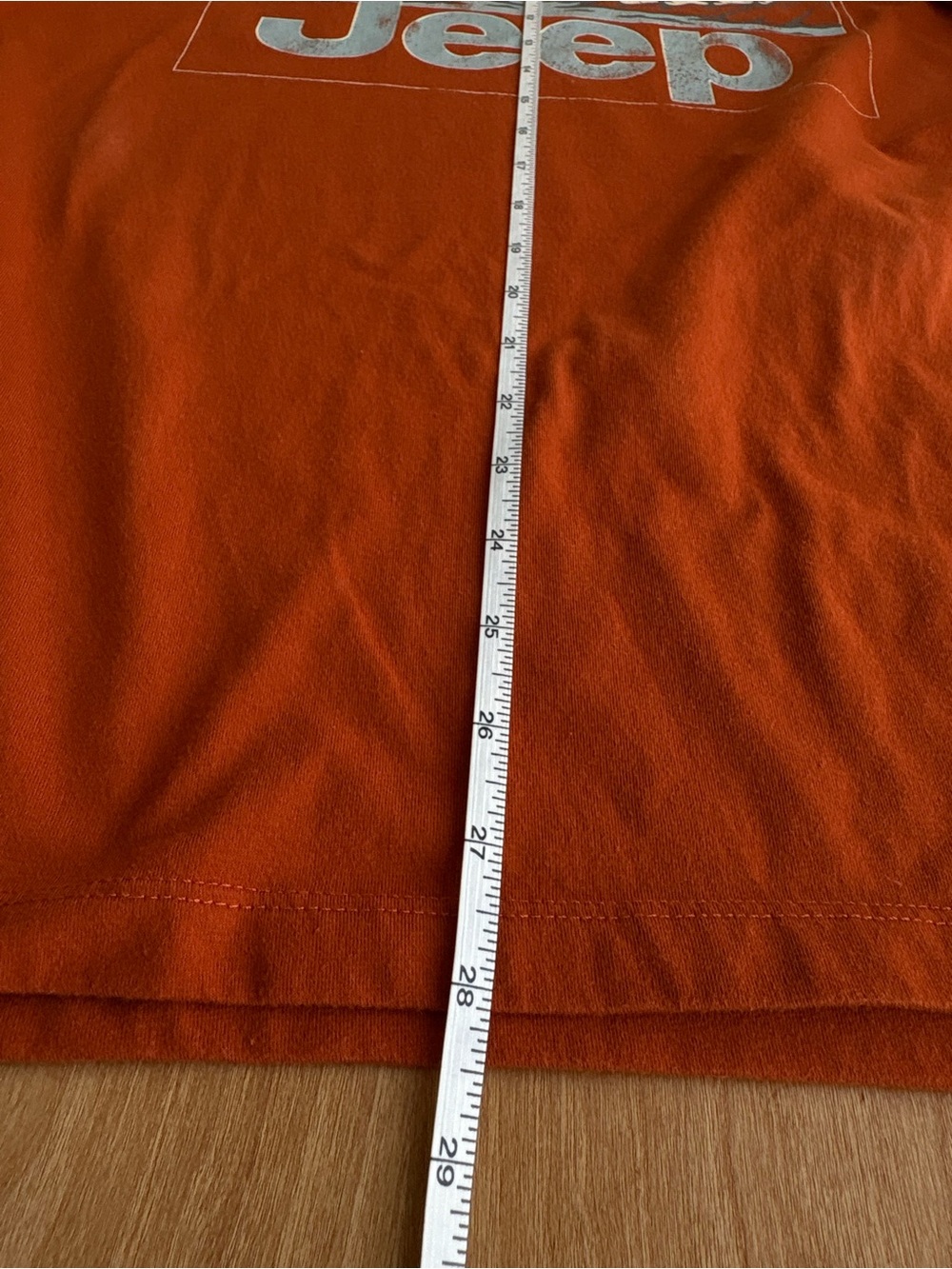 Jeep Men’s Rust Graphic Mountain Tee with Blue Accents - Picture 10 of 11